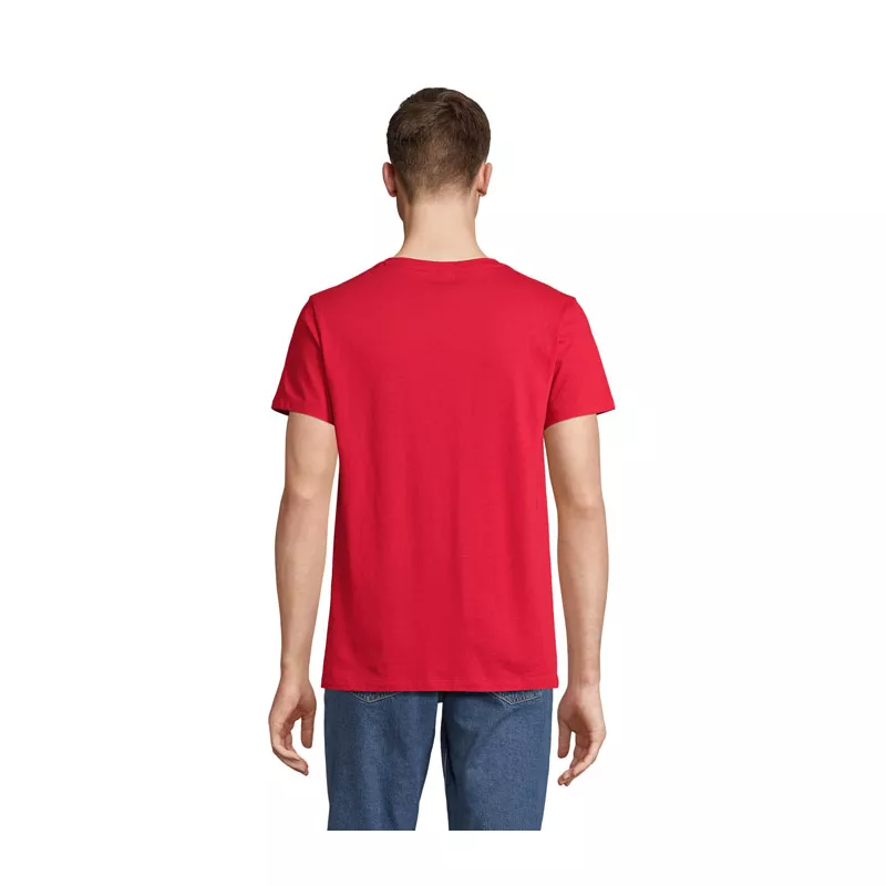 Koszulka unisex z dekoltem w serek Sol's REGENT V - Czerwony (S04765-RD)