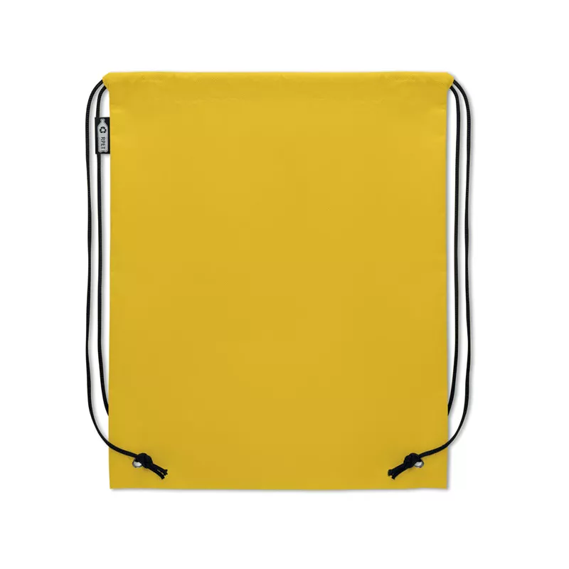 Worek ze sznurkiem z włókniny RPET 80 g/m² DAFFY RPET - Zólty (MO2809-08)