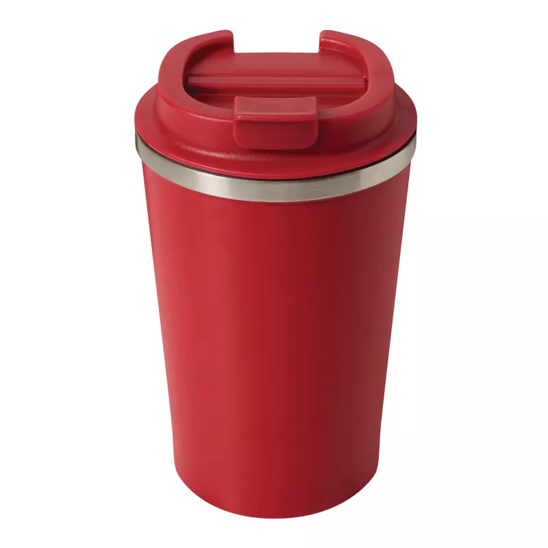 Butelka termiczna z podwójną izolacją - czerwony (56-0304735)