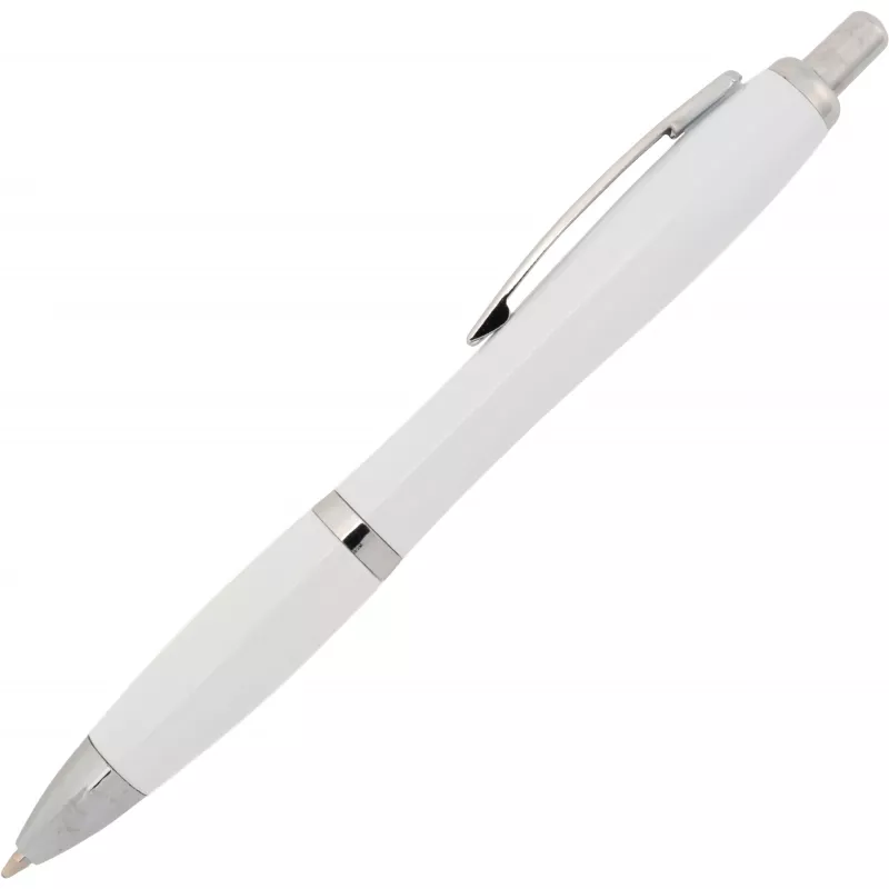 Długopis plastikowy WLADIWOSTOCK - biały (167906)