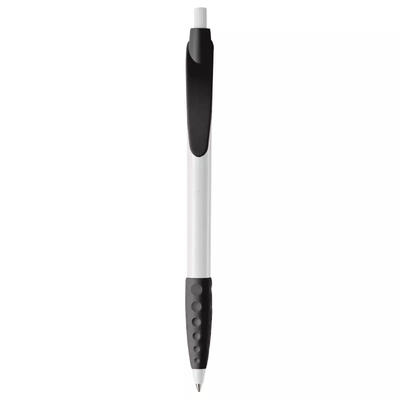 Długopis plastikowy (ABS) Cosmo - biało / czarny (LT87622-N0102)