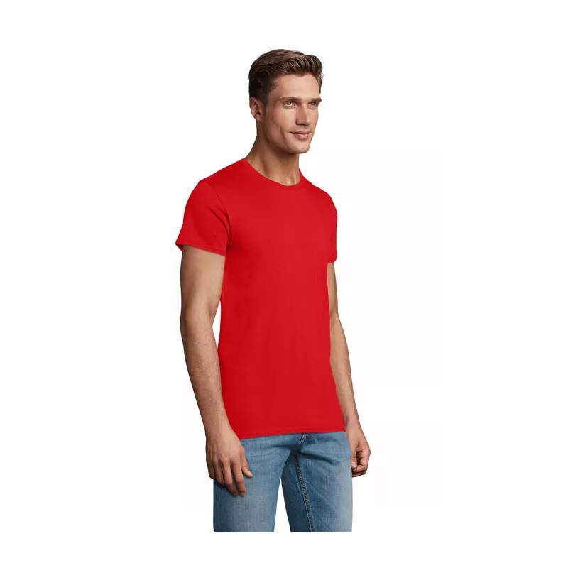 Koszulka męska organiczna 175 g/m² Sol's PIONEER MEN - Czerwony (S03565-RD)