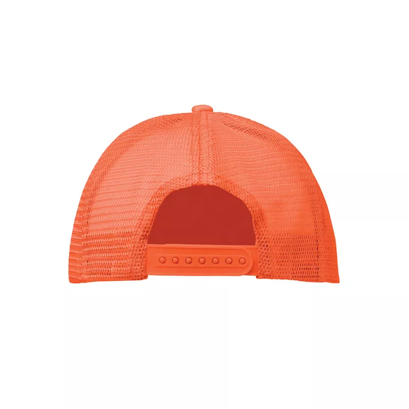 Czapka trucker 5-panelowa 150 g/m² BUBBLE - Fluorescencyjny Pomaranczowy (MO2269-71)