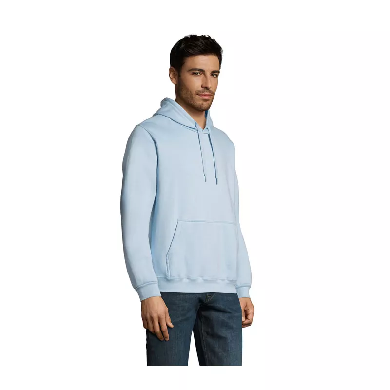 Bluza unisex z kapturem 280 g/m² Sol's SNAKE - Blekitny (S47101-SK)