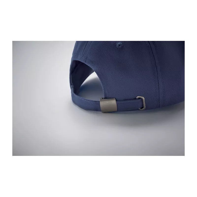 Czapka z daszkiem 5-panelowa 260 g/m² LONG BEACH SINGA - Granatowy/Bialy (MO6875-55)
