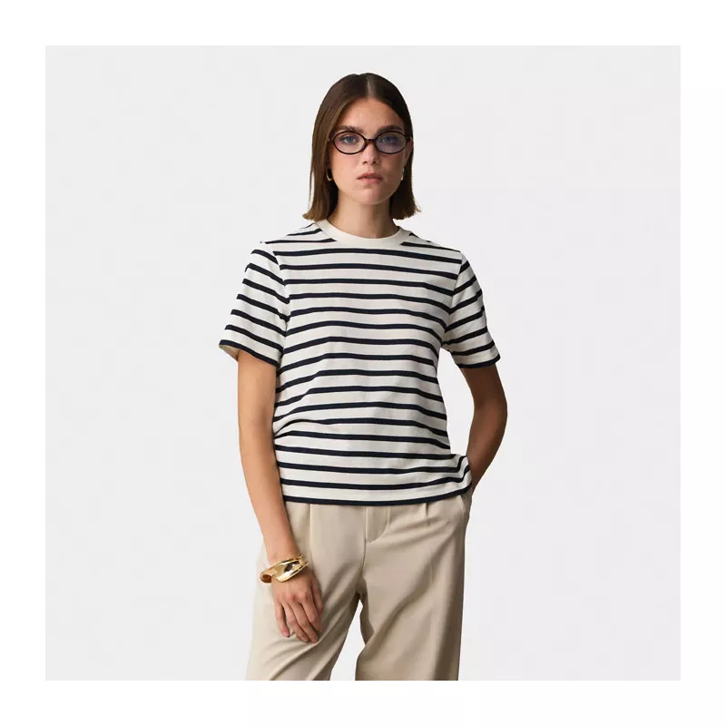 Koszulka damska organiczna Sol's LEGEND WOMEN - Off White| Navy (S04776-AZ)