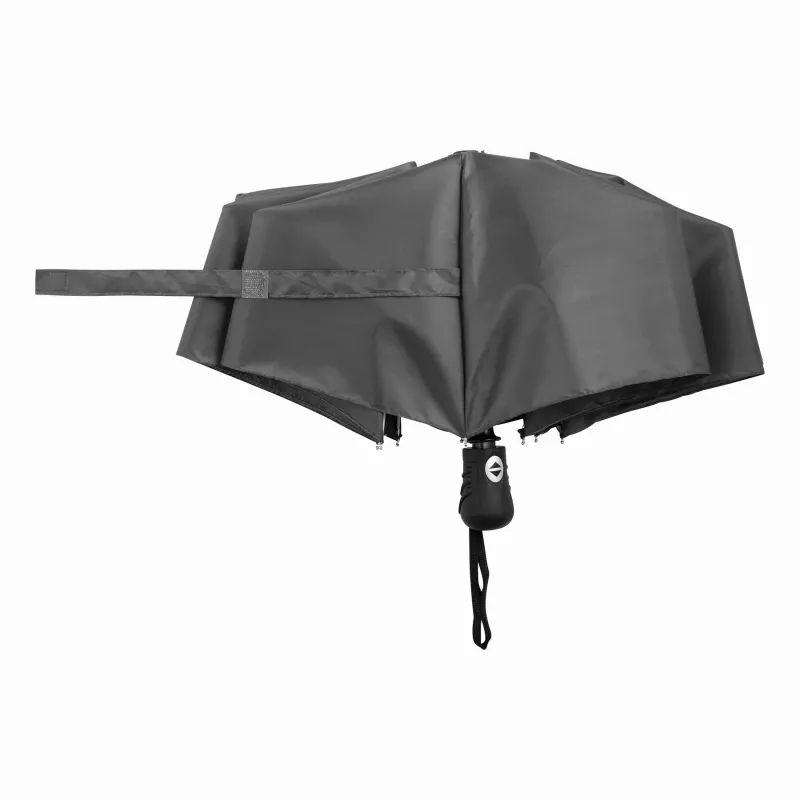 Automatyczny, wiatroodporny, kieszonkowy parasol BORA - szary (56-0101283)