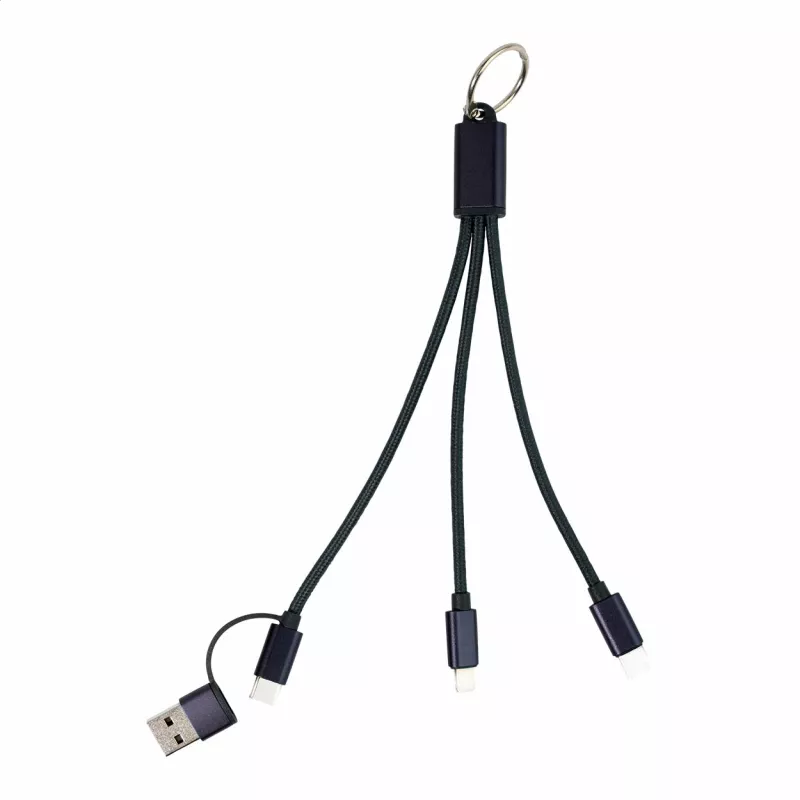 Rafob brelok kabel ładujący USB - ciemno niebieski (AP864127-06A)