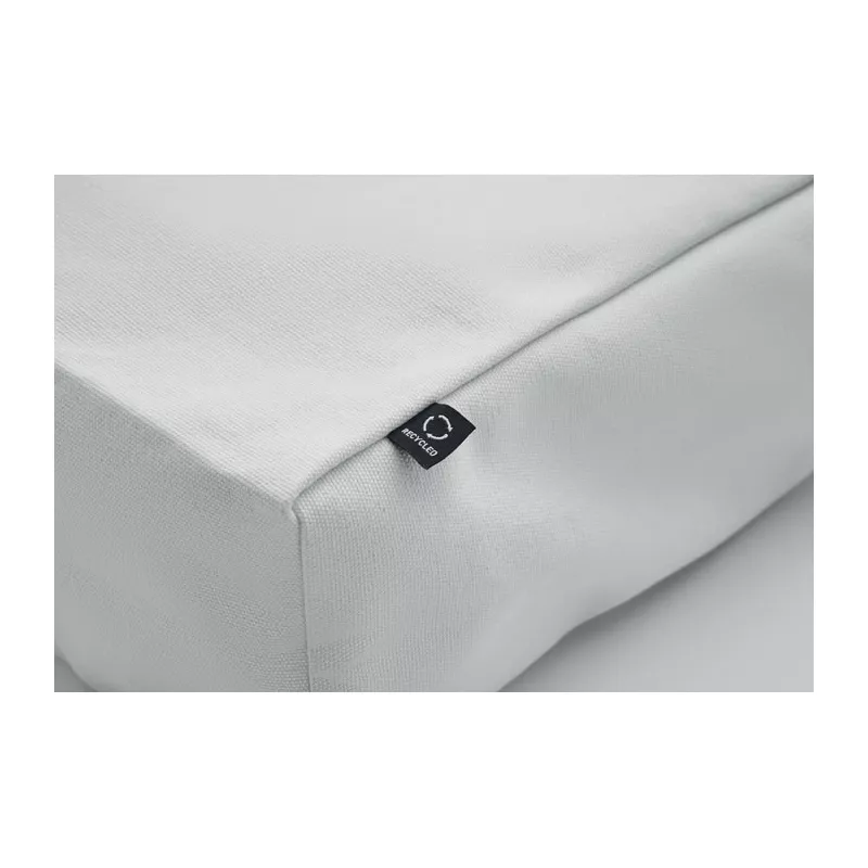 Torba na zakupy z recyklingu 380 g/m² GAVE COLOUR - Bialy (MO2565-06)