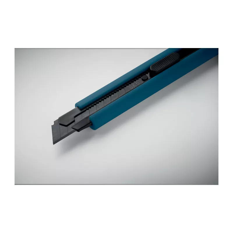 Nóż z 2 zapasowymi ostrzami BLADE + - Niebieski (MO2769-04)