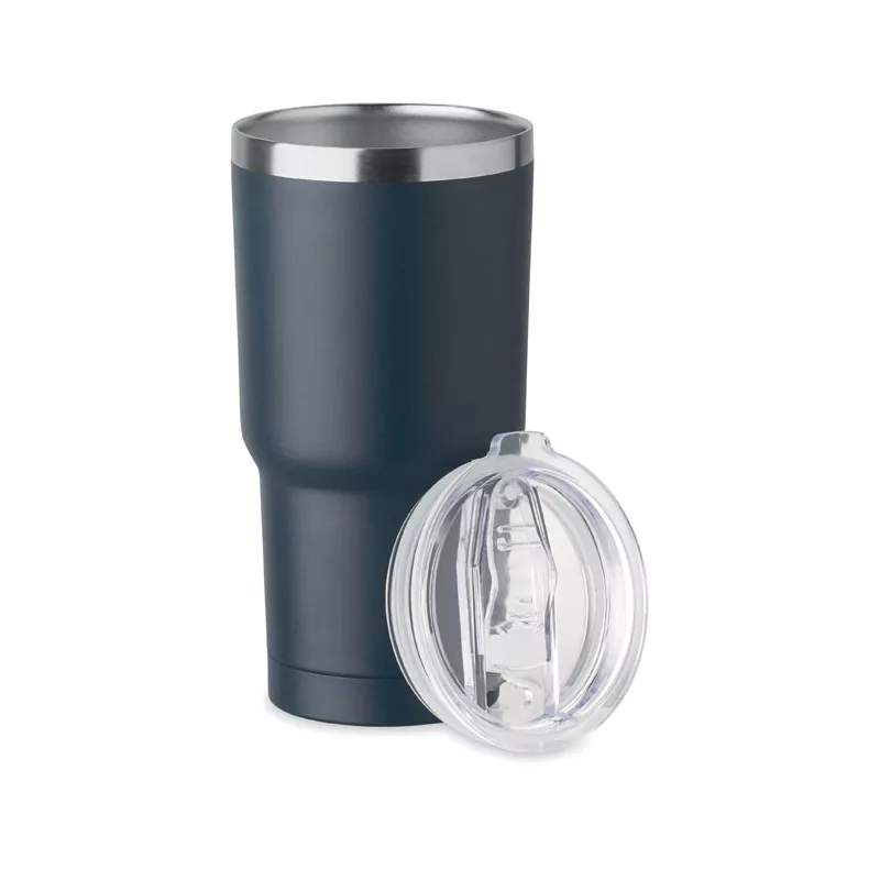 Kubek termiczny ze stali z recyklingu 500 ml SUM - Francuski Granat (MO2597-85)