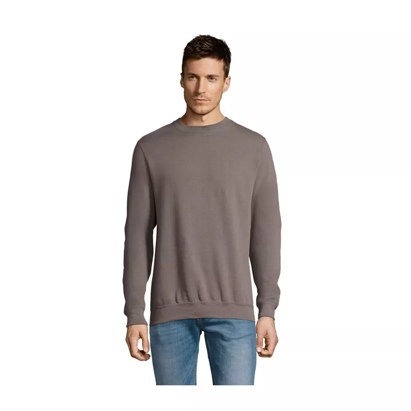 Bluza unisex klasyczna 280 g/m² Sol's NEW SUPREME - Flannel Grey (S13250-FL)