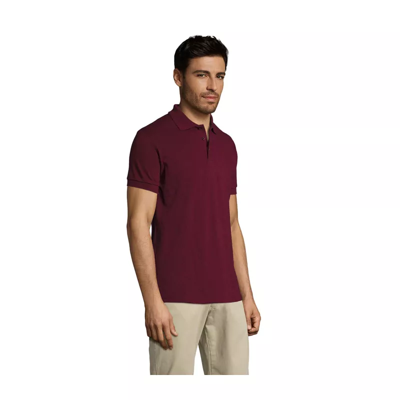 Koszulka polo męska 200 g/m² Sol's PRIME MEN - Burgundy (S00571-BG)
