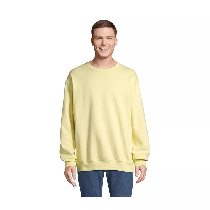 Bluza unisex bez kaptura 280 g/m² Sol's COLUMBIA - Jasno Żółty (S03814-LY)