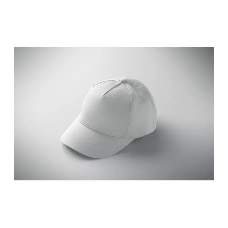 Czapka z daszkiem dziecięca 180 g/m² BUZZ KIDS - Bialy (MO2346-06)