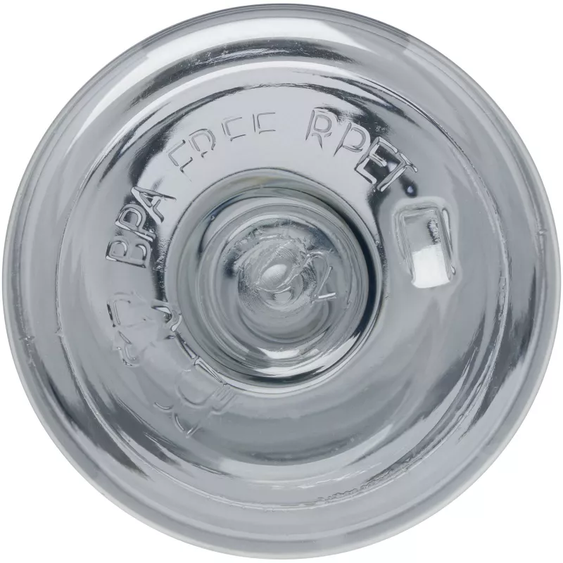 Sky butelka na wodę o pojemności 650 ml z tworzyw sztucznych pochodzących z recyklingu - Czarny (10077790)