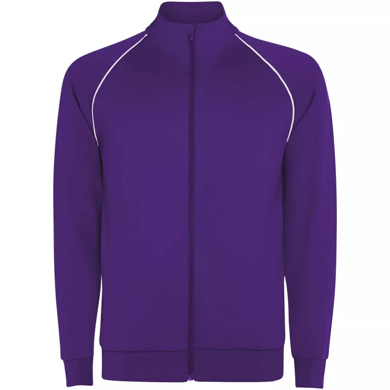 Męska bluza Valier z zamkiem błyskawicznym na całej długości - Mauve (R0437-MAUVE)