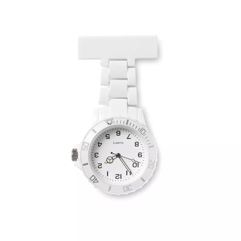 Zegarek pielęgniarski przypinany NURWATCH - Bialy (MO8256-06)