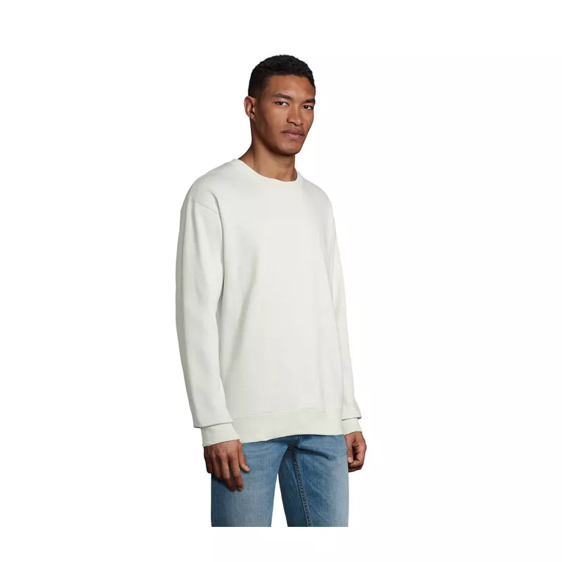 Bluza unisex bez kaptura 280 g/m² Sol's COLUMBIA - Creamy Green (S03814-CI)