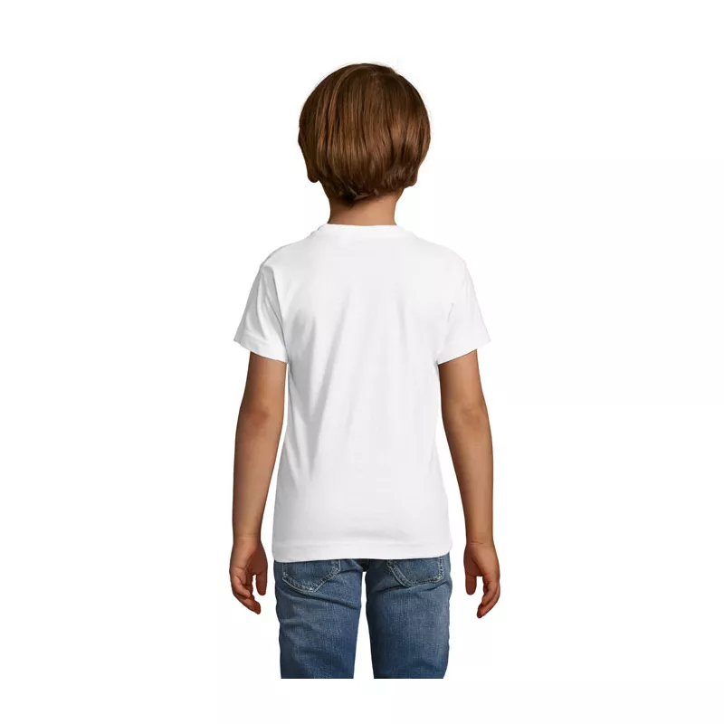 Koszulka dziecięca 150 g/m² Sol's REGENT FIT KIDS - Bialy (S01183-WH)