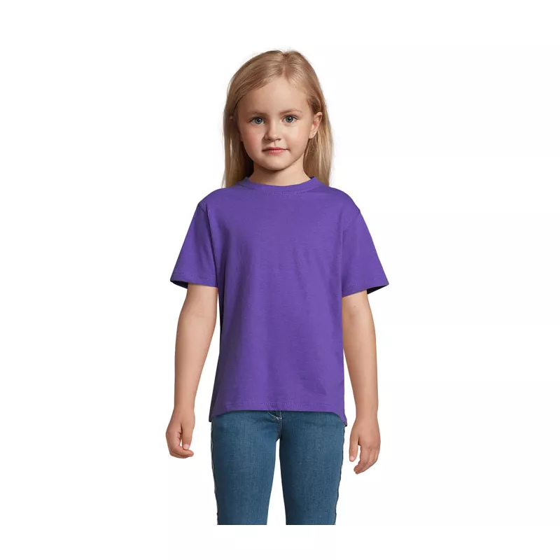 Koszulka dziecięca 150 g/m² Sol's REGENT KIDS - Dark Purple (S11970-DA)