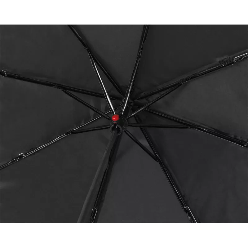 Parasol manualny rPET Ø98 cm NORTHAMPTON - czarny (433603)