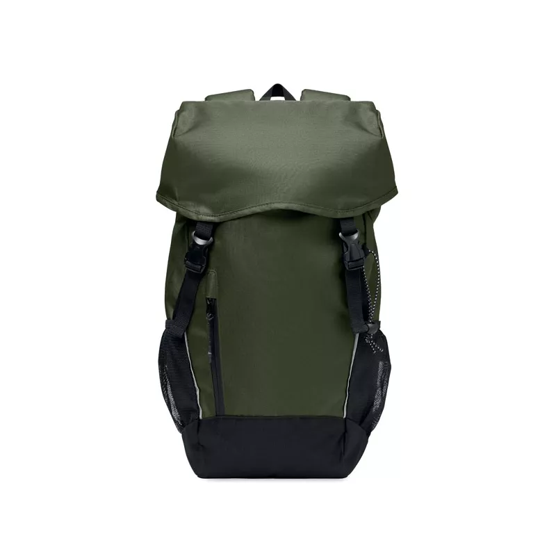 Plecak z RPET na laptop 15" 15 l SIENA - Ciemnozielony (MO3103-60)