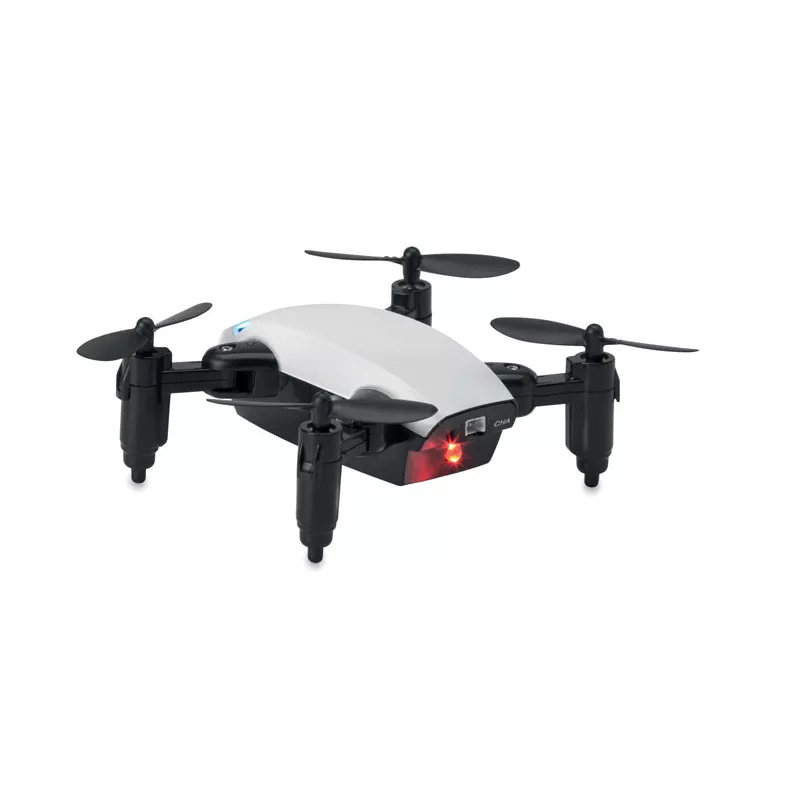 Dron składany z kamerą Wi-Fi DRONIE - Bialy (MO9379-06)