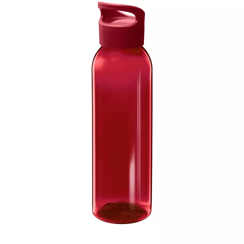 Sky butelka na wodę o pojemności 650 ml z tworzyw sztucznych pochodzących z recyklingu - Czerwony (10077721)