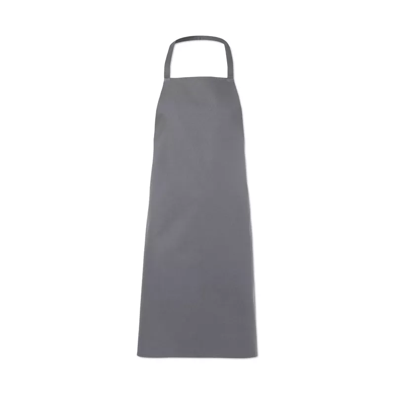 Fartuch kuchenny bawełniany 180 g/m² KITAB GLASGOW - Szary (MO7251-07)