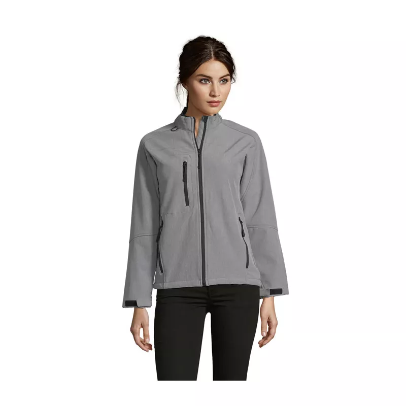 Softshell damski wodoodporny 340 g/m² Sol's ROXY - Szary Melanż (S46800-GM)