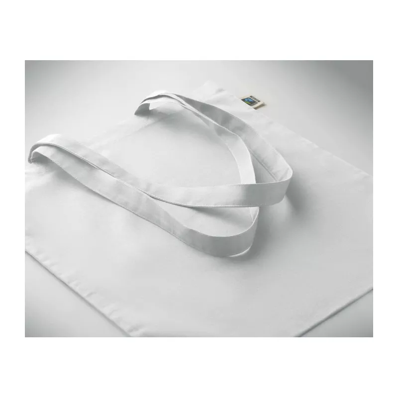 Torba bawełniana Fairtrade 180 g/m² OSOLE+ COLOUR - Bialy (MO2589-06)