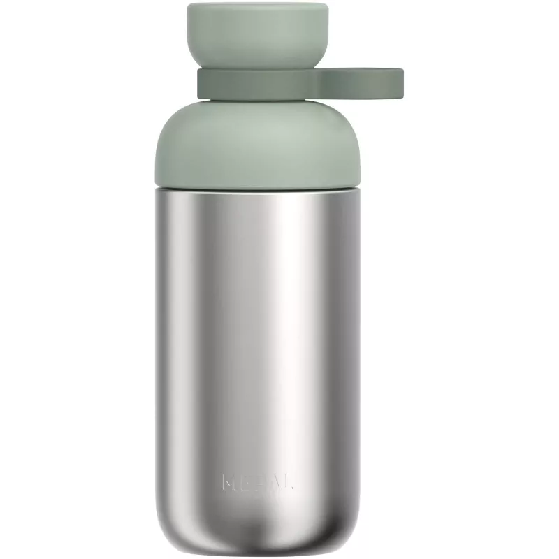 Butelka na wodę Mepal Vita 500 ml wykonana ze stali nierdzewnej z recyklingu - Zielony szałwiowy (11316762)