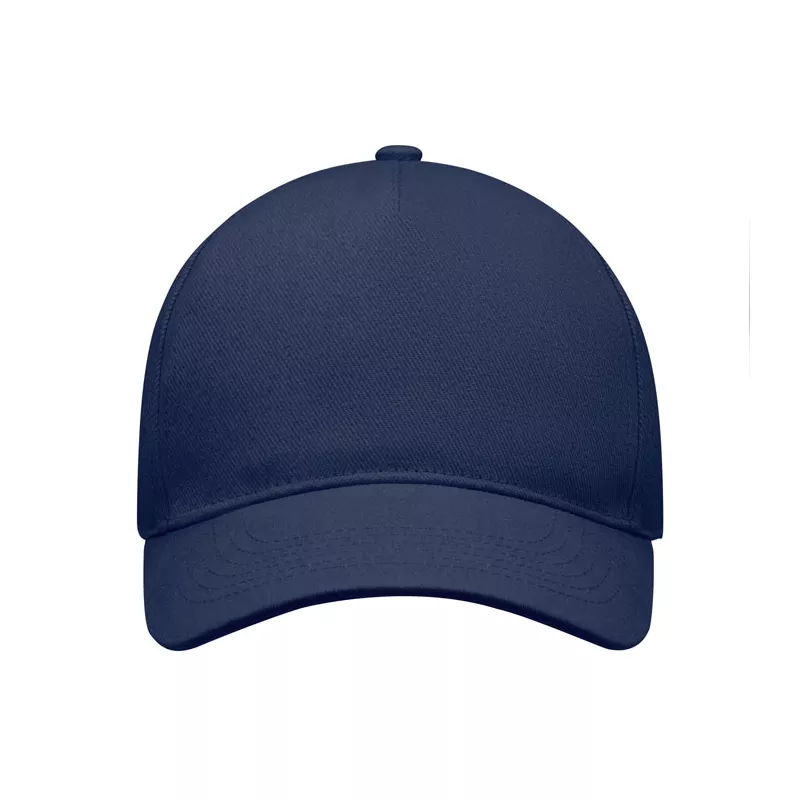 Czapka z daszkiem 5-panelowa 260 g/m² LONG BEACH SINGA - Francuski Granat (MO6875-85)