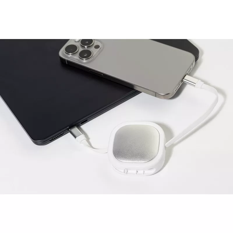 Cabsle Plus kabel ładujący USB-C 60 W - biały (AP864128-01)