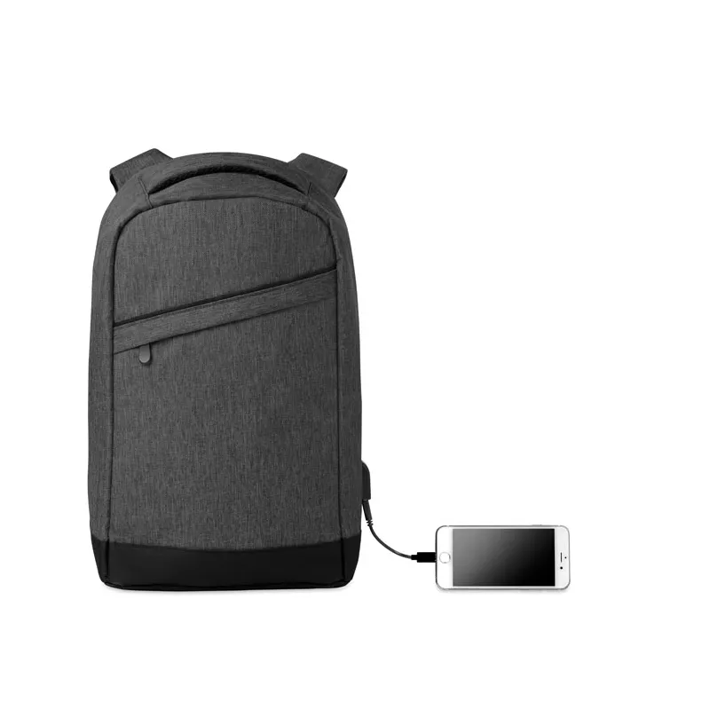 Plecak antykradzieżowy na laptopa 13" BERLIN - Czarny (MO9294-03)