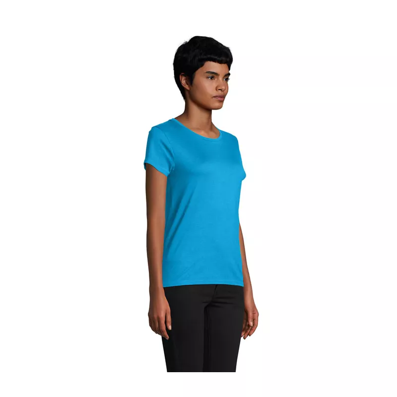 Koszulka organiczna 175 g/m² Sol's PIONEER WOMEN - Aqua (S03579-AQ)