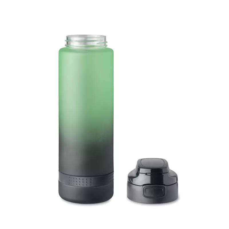 Butelka sportowa z RPET 1000 ml LEVEL - Zielony (MO2409-09)