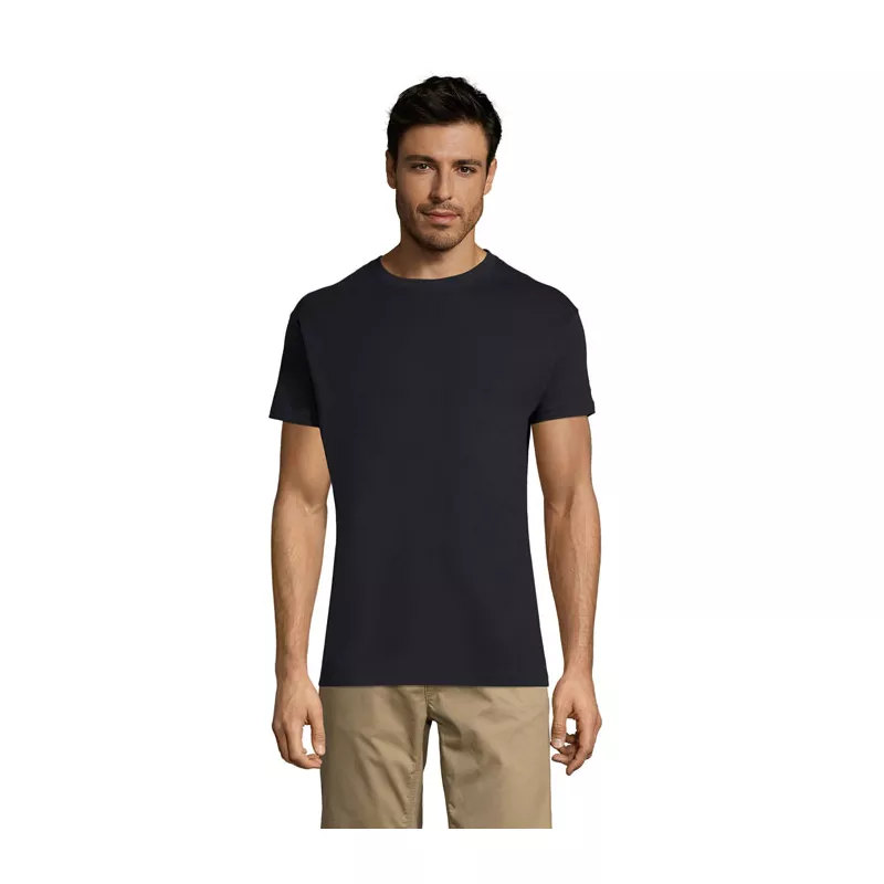 Koszulka unisex bawełniana 150 g/m² Sol's REGENT - Granatowy (S11380-NY)