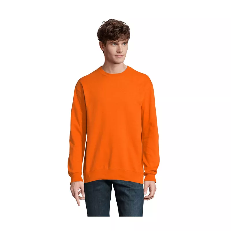 Bluza unisex bez kaptura 280 g/m² Sol's COLUMBIA - Pomaranczowy (S03814-OR)