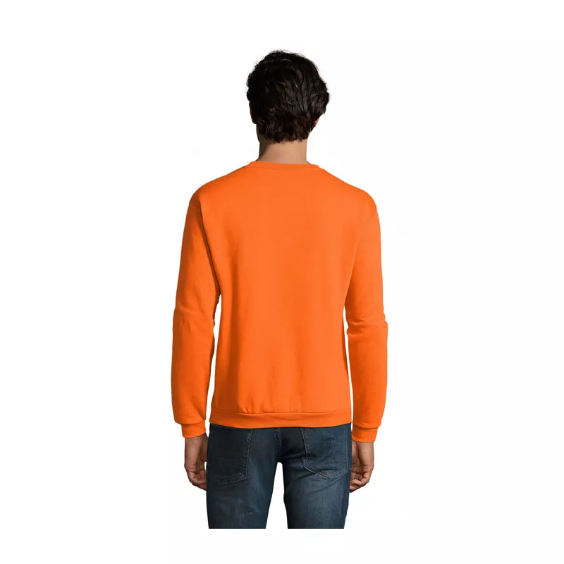 Bluza męska z okrągłym dekoltem 260 g/m² Sol's SPIDER - Pomaranczowy (S01168-OR)