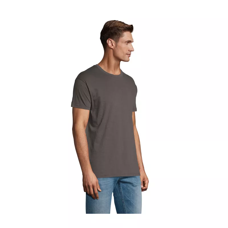 Koszulka unisex bawełniana 150 g/m² Sol's REGENT - Ciemny Szary (S11380-DG)