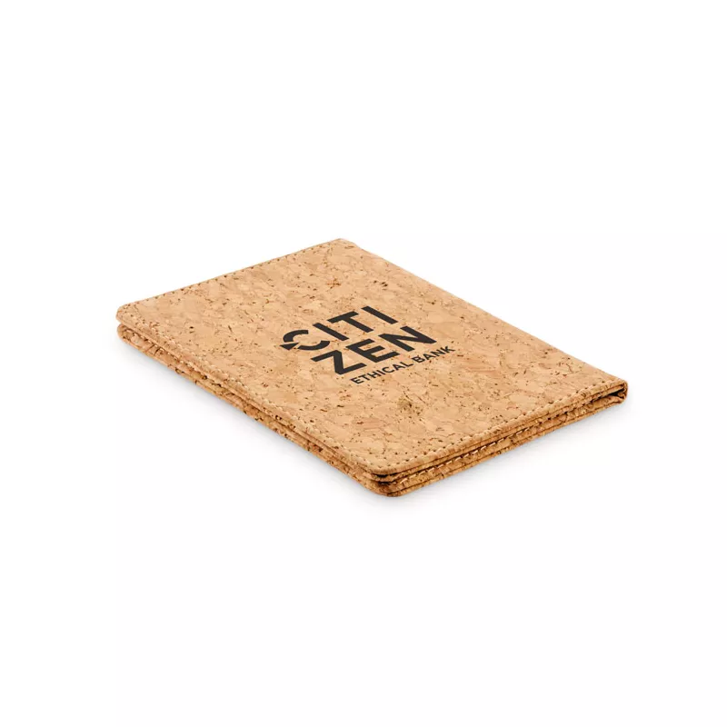 Etui na paszport z korka CORKPASS - Bezowy (MO2624-13)