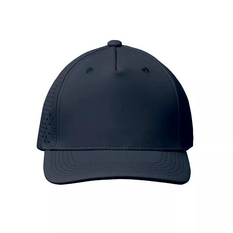 Czapka z daszkiem sportowa 5-panelowa 130 g/m² CAPO - Francuski Granat (MO2543-85)