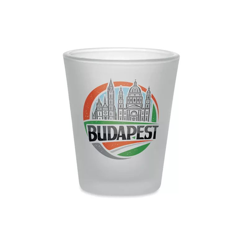 Kieliszek do shotów do sublimacji 44 ml SONGOBLIM - Przezroczysty Bialy (MO6920-26)