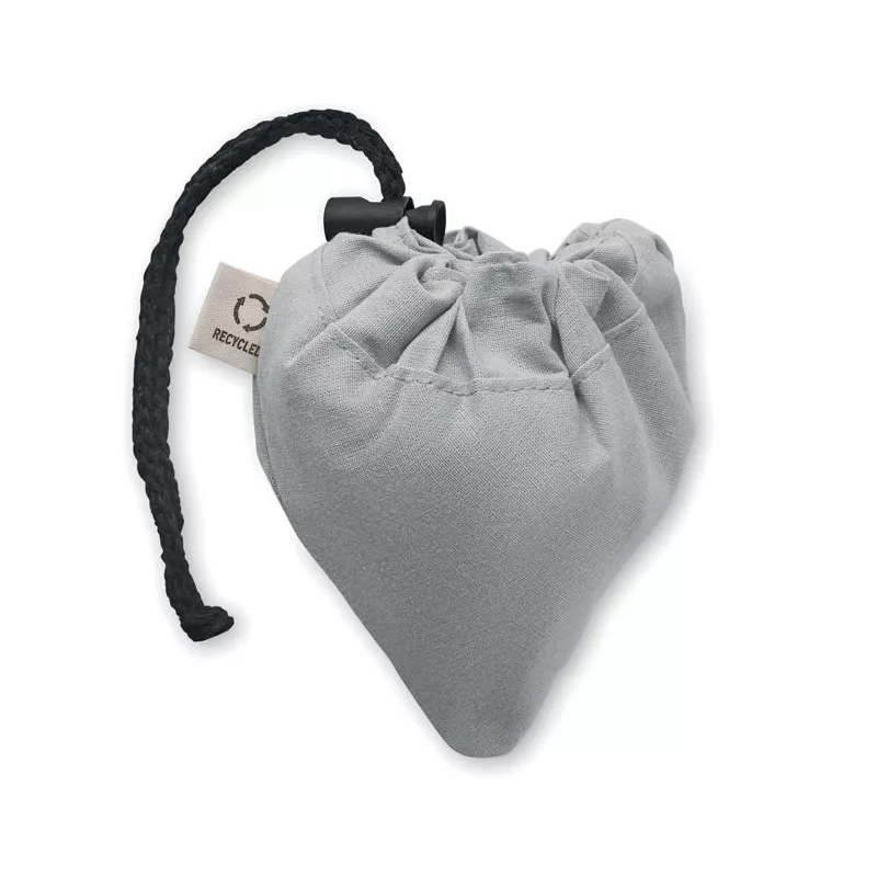 Torba składana z recyklingu 140 g/m² CARRIE COLOUR - Szary (MO2487-07)