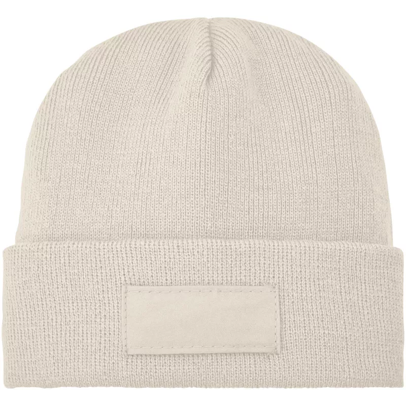 Czapka typu beanie Boreas z naszywką - Sandstone (38676060)