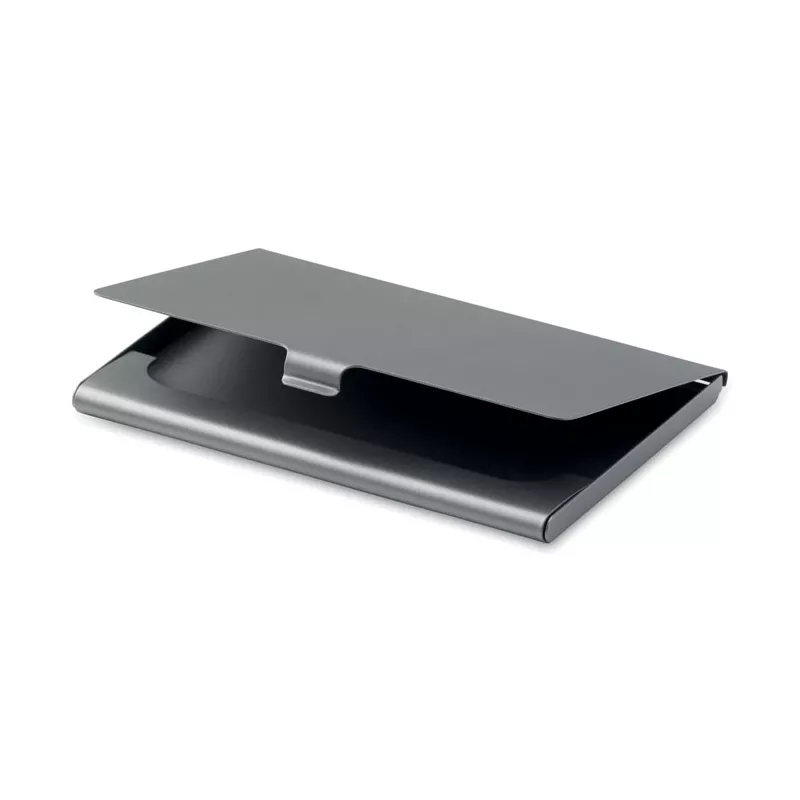 Wizytownik metalowy matowy STANWELL - Srebrny Mat (KC2206-16)