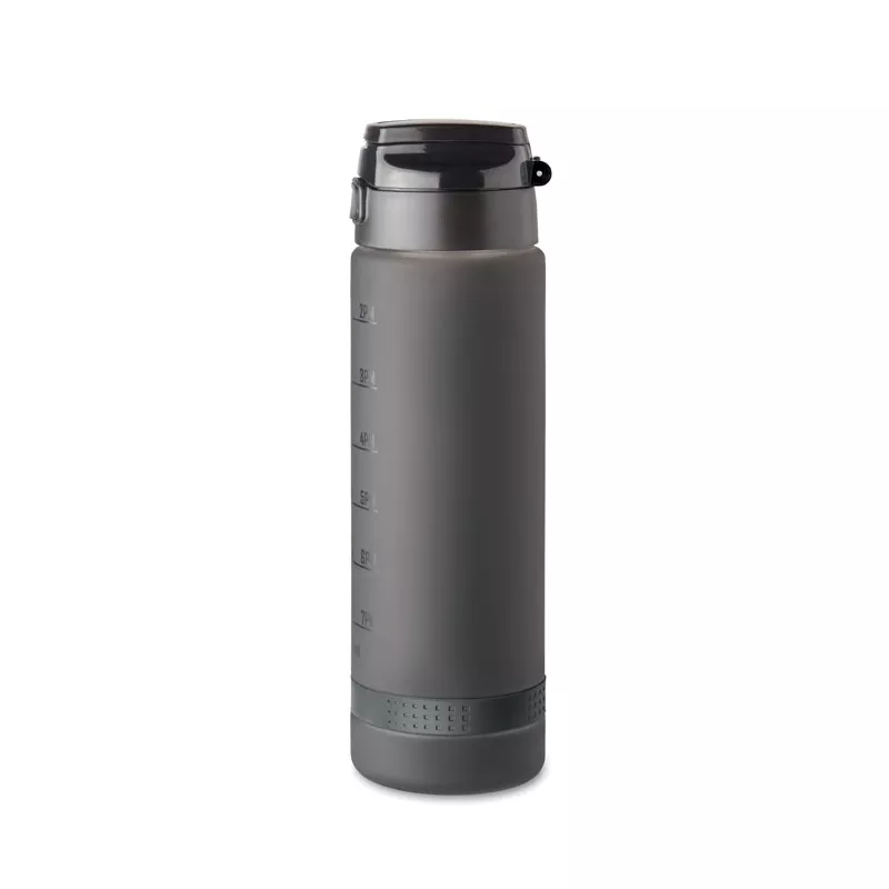 Butelka sportowa z RPET 1000 ml LEVEL - Czarny (MO2409-03)