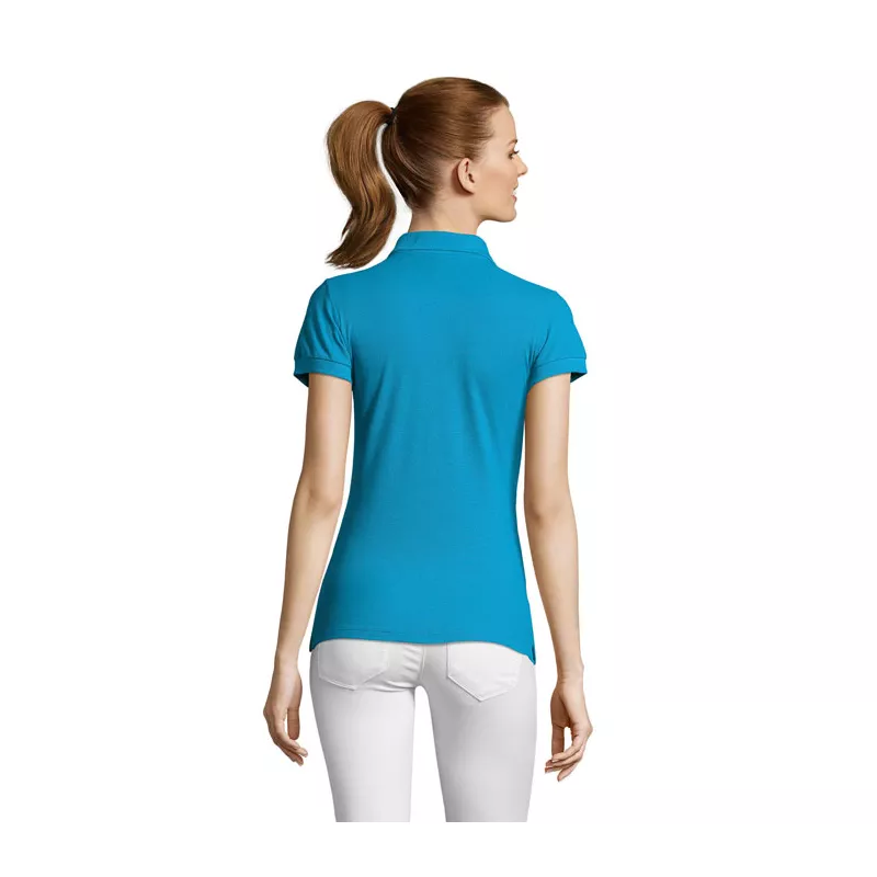 Koszulka polo damska piqué 170 g/m² Sol's PASSION - Aqua (S11338-AQ)
